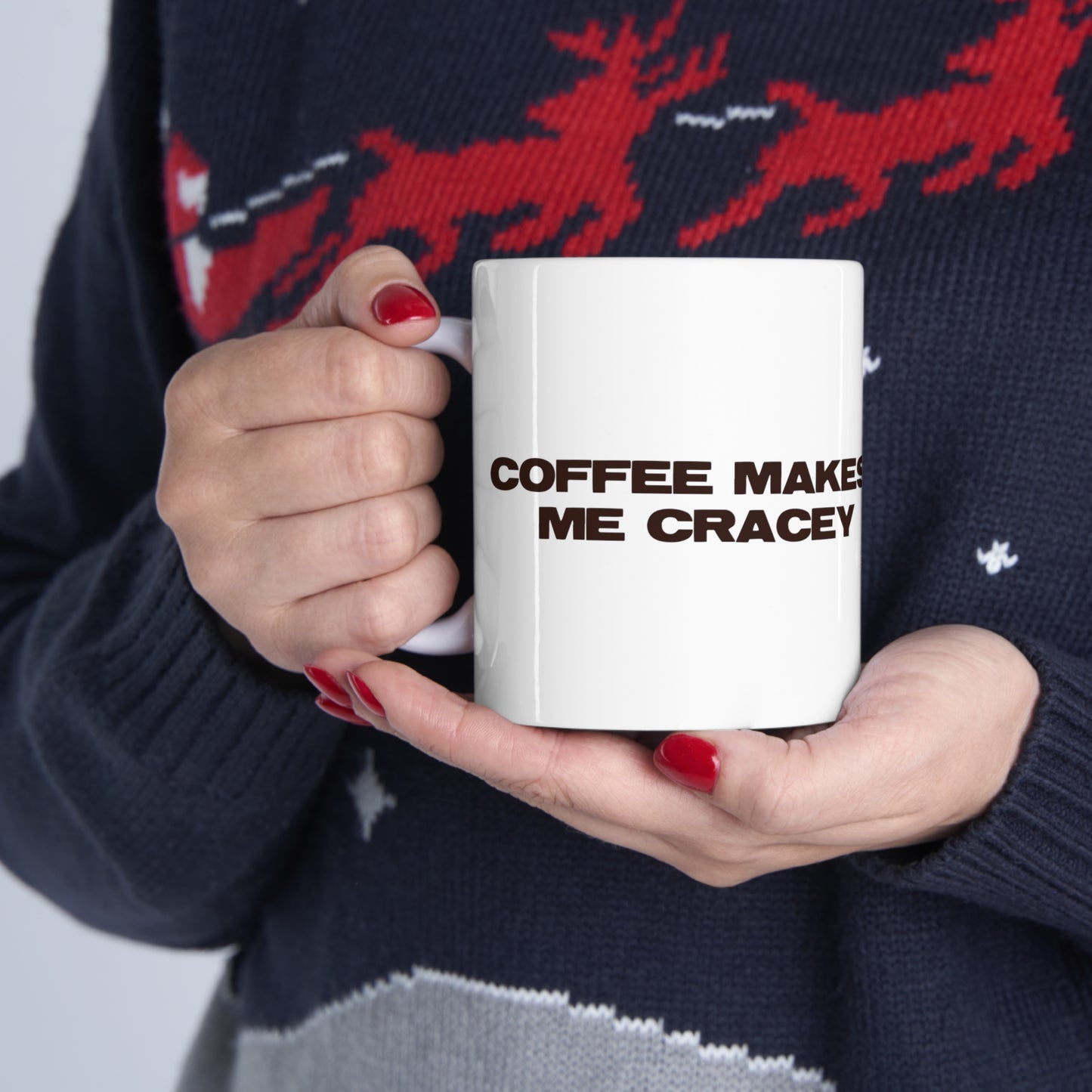 COFFEE MAKES ME CRACEY MUG